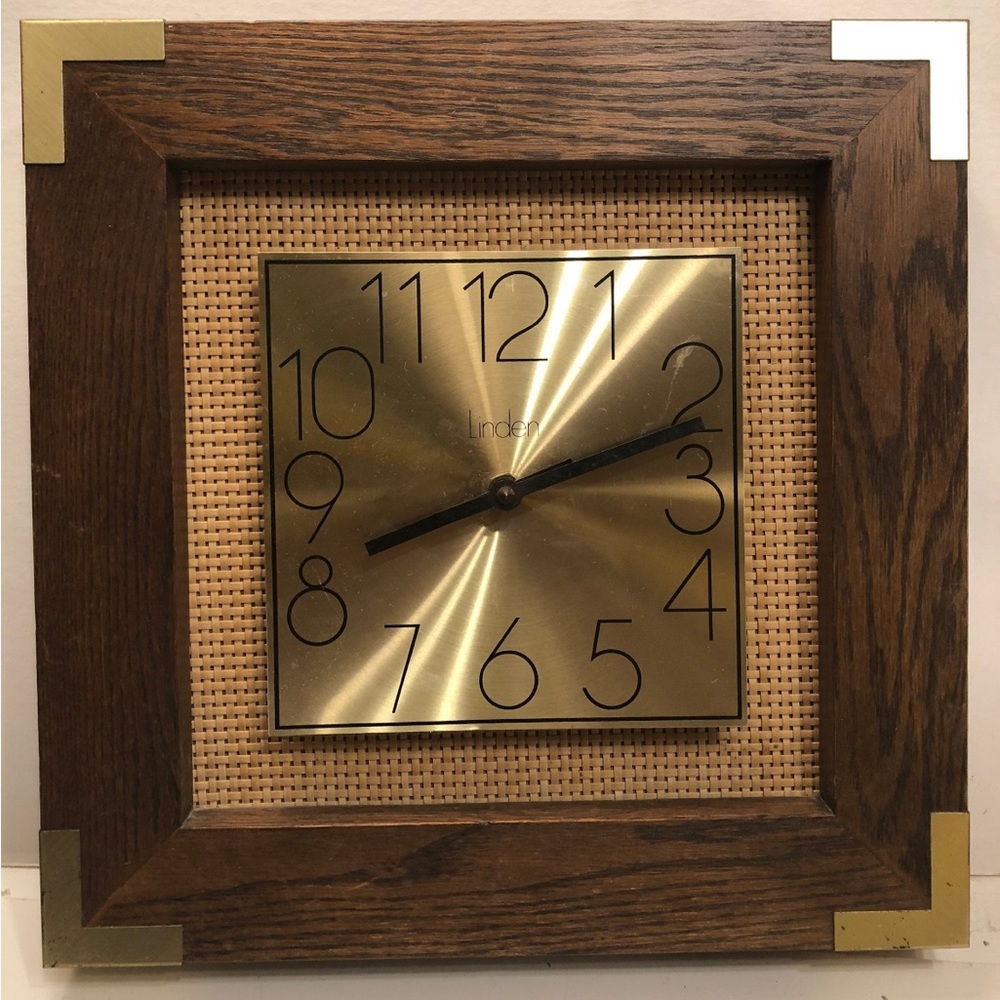 Vintage 9232 Sherwood Decorator Clock by Linden